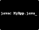 javac command examples