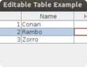 How to make Editable JTable in Java Swing