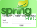 Spring MVC Form Validation Example with Bean Validation API