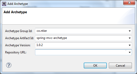 a Spring MVC project using Maven 