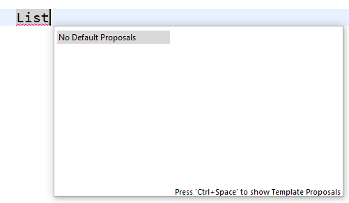 Eclipse Java code completion not working