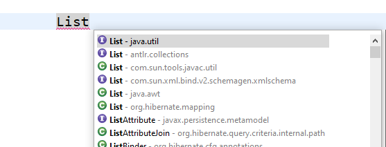 Eclipse Java code suggestion working