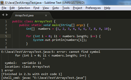 How To Compile And Run A Java Program With Sublime Text 3